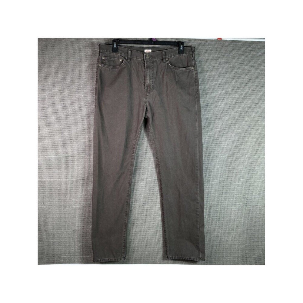 Dockers Men's Straight Fit Black Chino Pants Size 36x32
